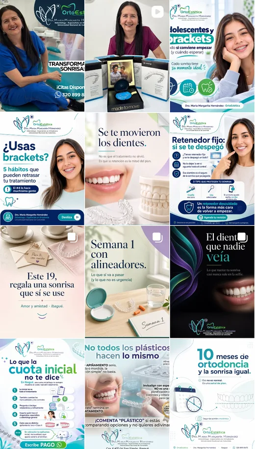 Instagram de la Dra. Margarita Hernández gestionado por WebMarketersPro